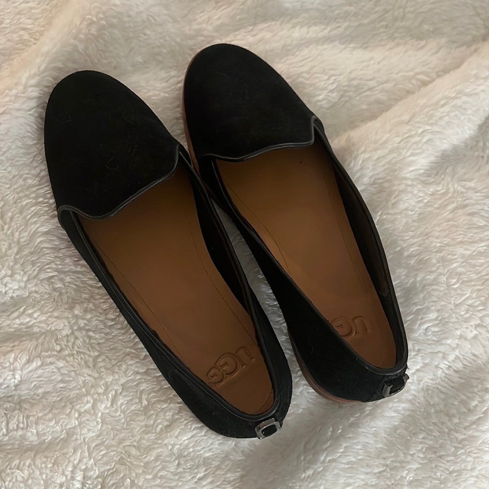 UGG black flats